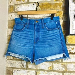 Madewell The Perfect Jean Short: Step-Hem Edition